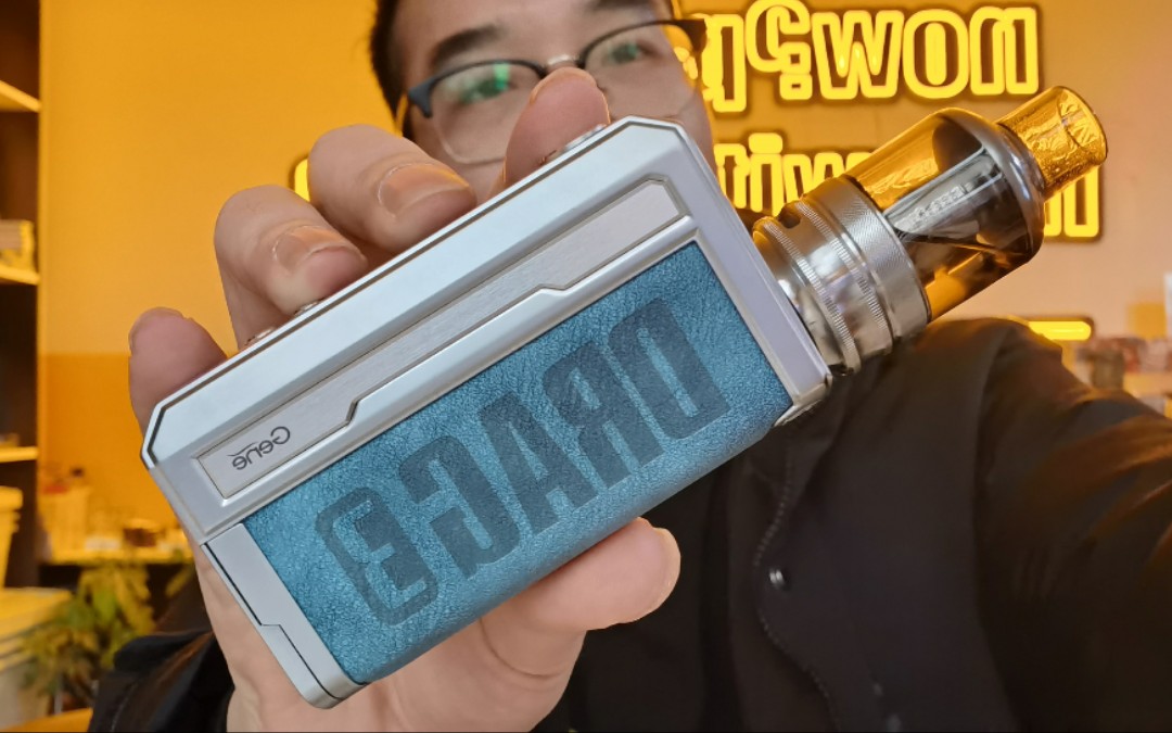 首发首测drag3重磅来袭voopoo这次用心了510接口双电177w盒子钢金属