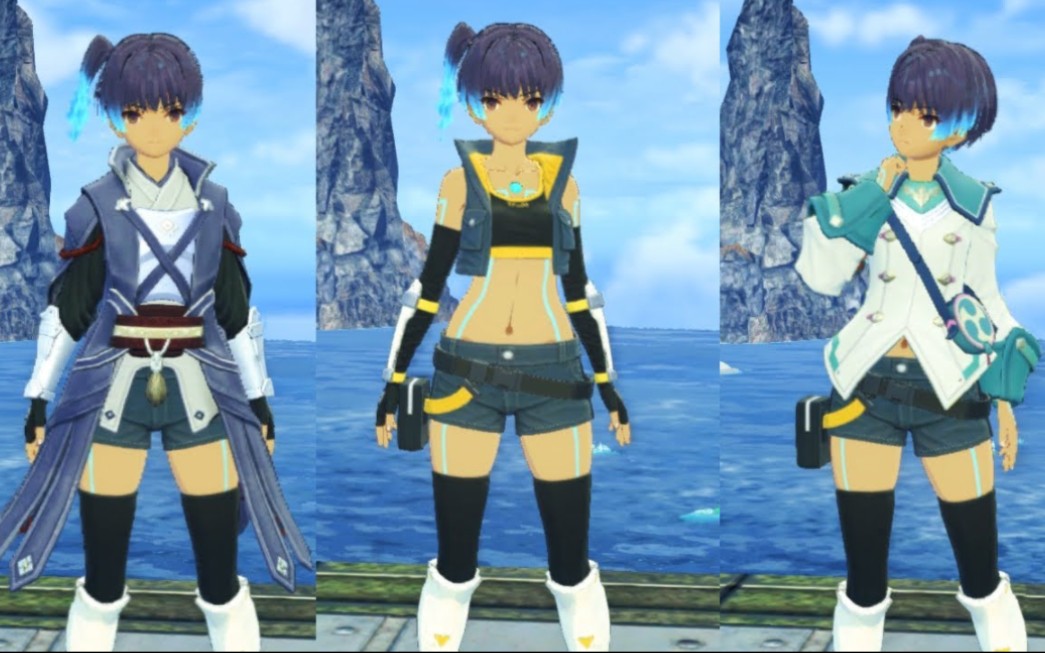 「异度之刃3」圣奈的全服装展示