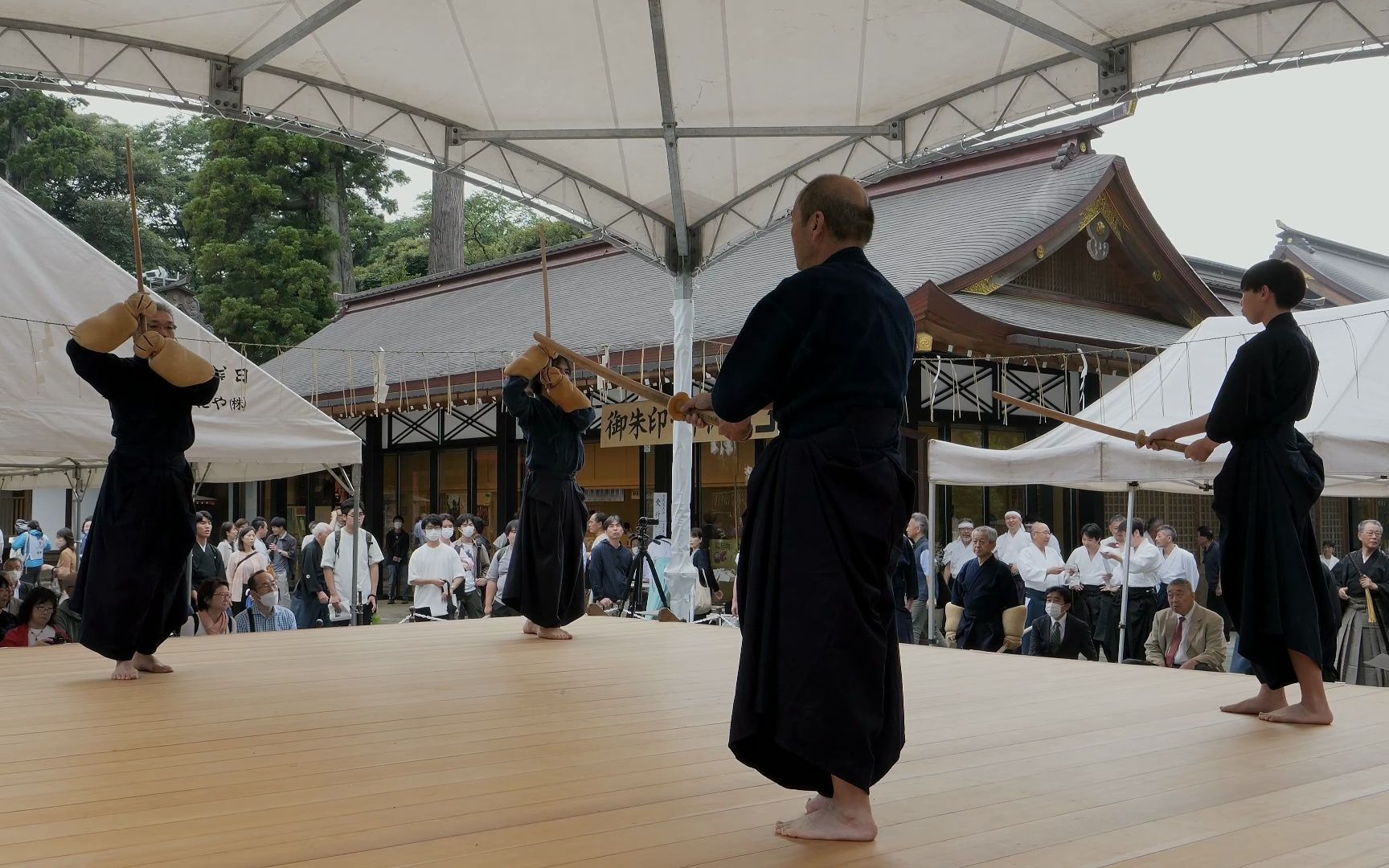 北辰一刀流 第54回鹿島神宮奉納演武 2023611