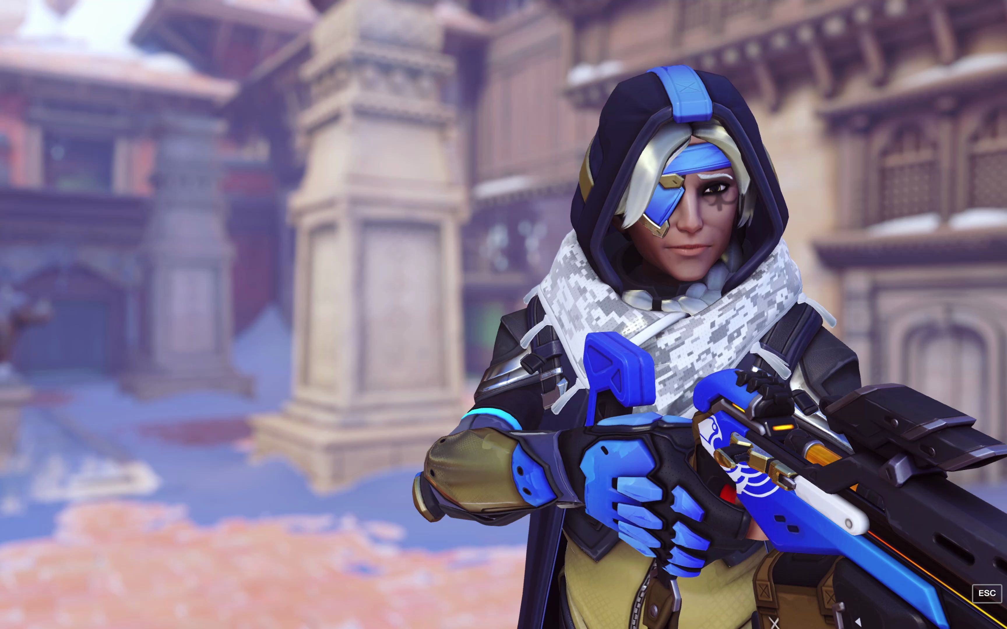 《守望先锋》(overwatch)50胜后第一把排位玩安娜奶妈就上全场最佳,都