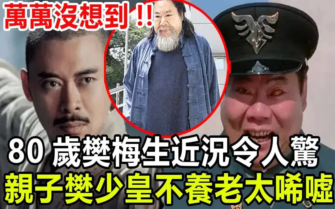 80岁“单眼蛇”樊梅生真实身份太吓人!硬捧樊少皇却输得一败涂地,退圈后亲子不养活的不如意!哔哩哔哩bilibili