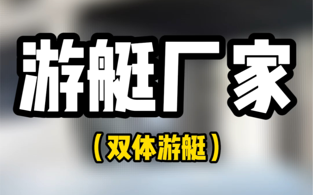 32.5尺铝合金双体游艇,长9.93米,宽3.68米,吃水0.48米,双体设计,上平下稳,让你和晕船说拜拜哔哩哔哩bilibili