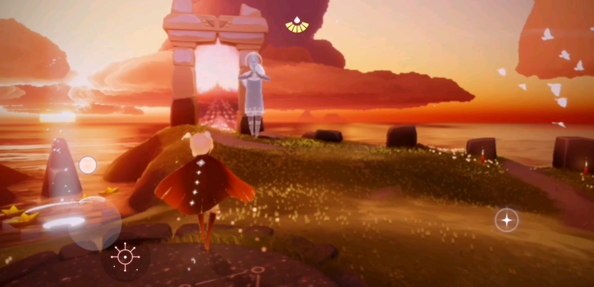 桃衣幺七七sky光遇新手版霞谷光之翼教程