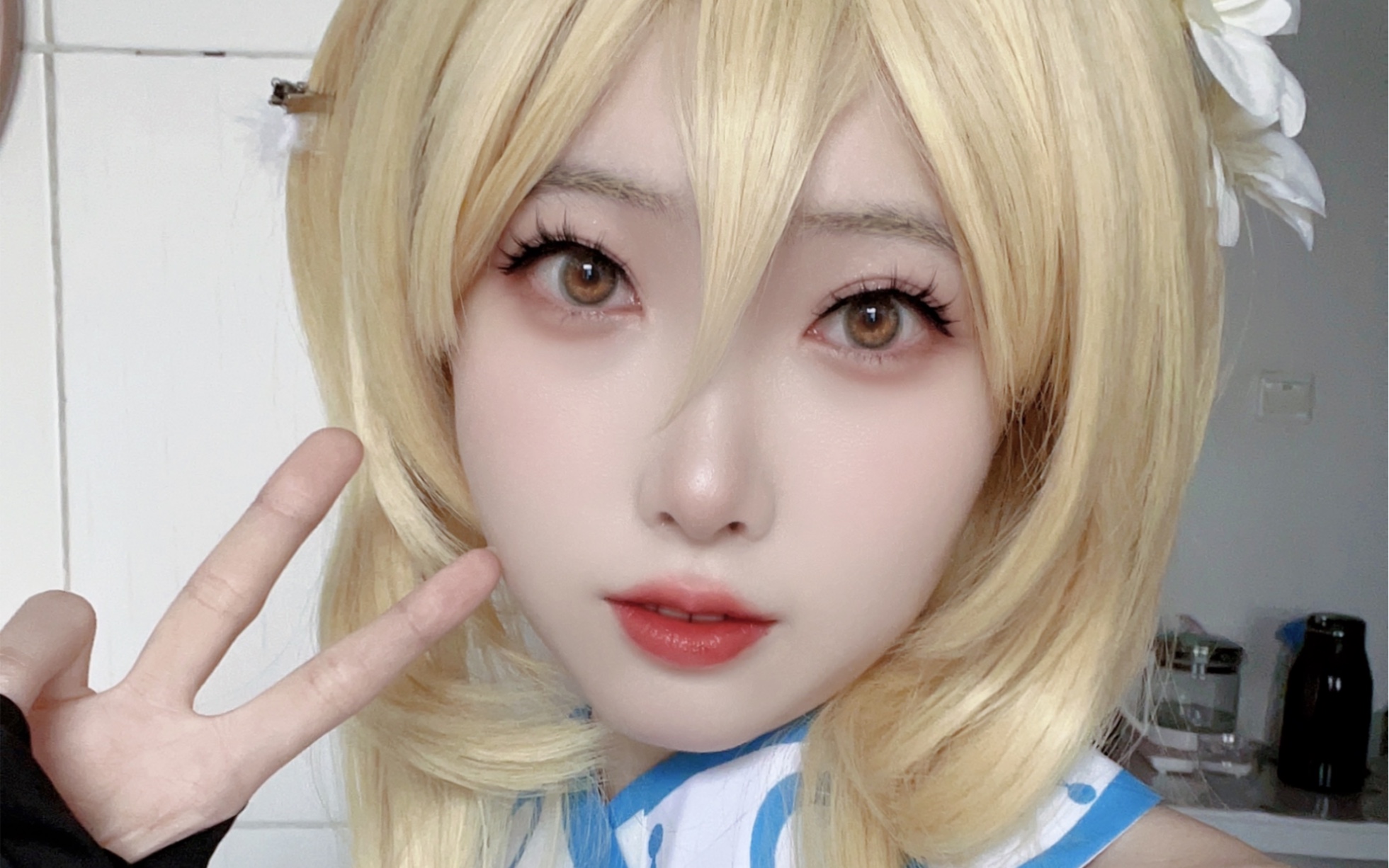 【旅行者荧cos】我们终将相逢,在旅途的中间见吧!