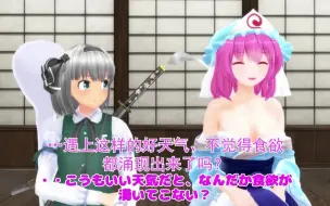 Скачать видео: 【东方MMD中文字幕】妖梦的差事【重投】