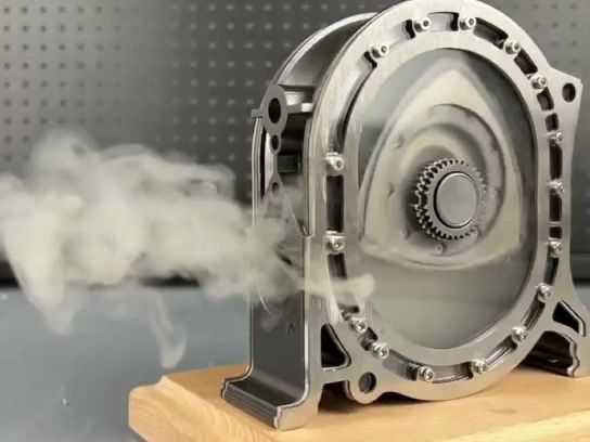 转起来才叫转子发动机!