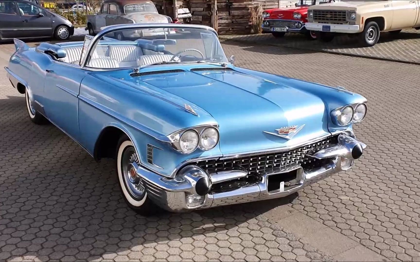 五十年代最经典高级车 1958凯迪拉克 eldorado biarritz_哔哩哔哩 (゜