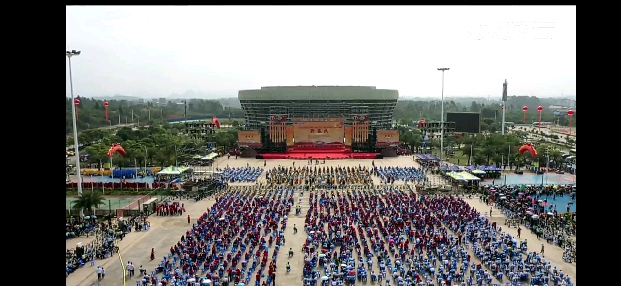 【放送文化】南宁市武鸣区2021年壮族三月三暨赶歌圩文化节活动开幕式(主持人:黄富华)哔哩哔哩bilibili