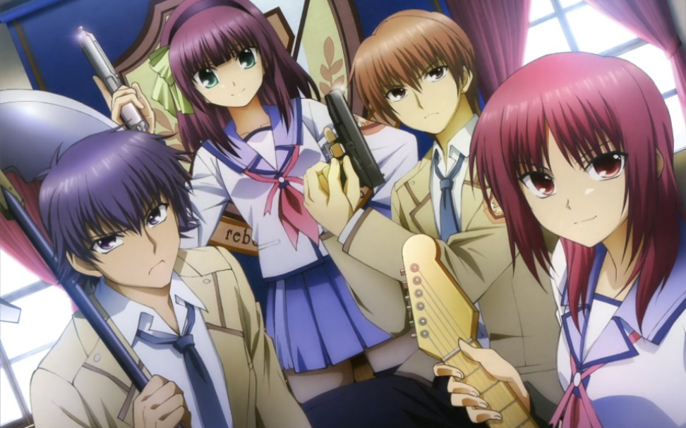 [图]AngelBeats！（动画副音轨带字幕 似于有画面的广播剧吧（偶尔会与画面同步) ①