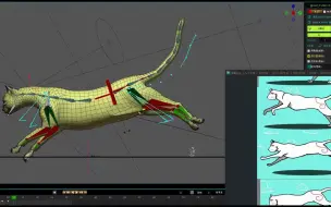 下载视频: ghost_ik 制作猫奔跑动画.