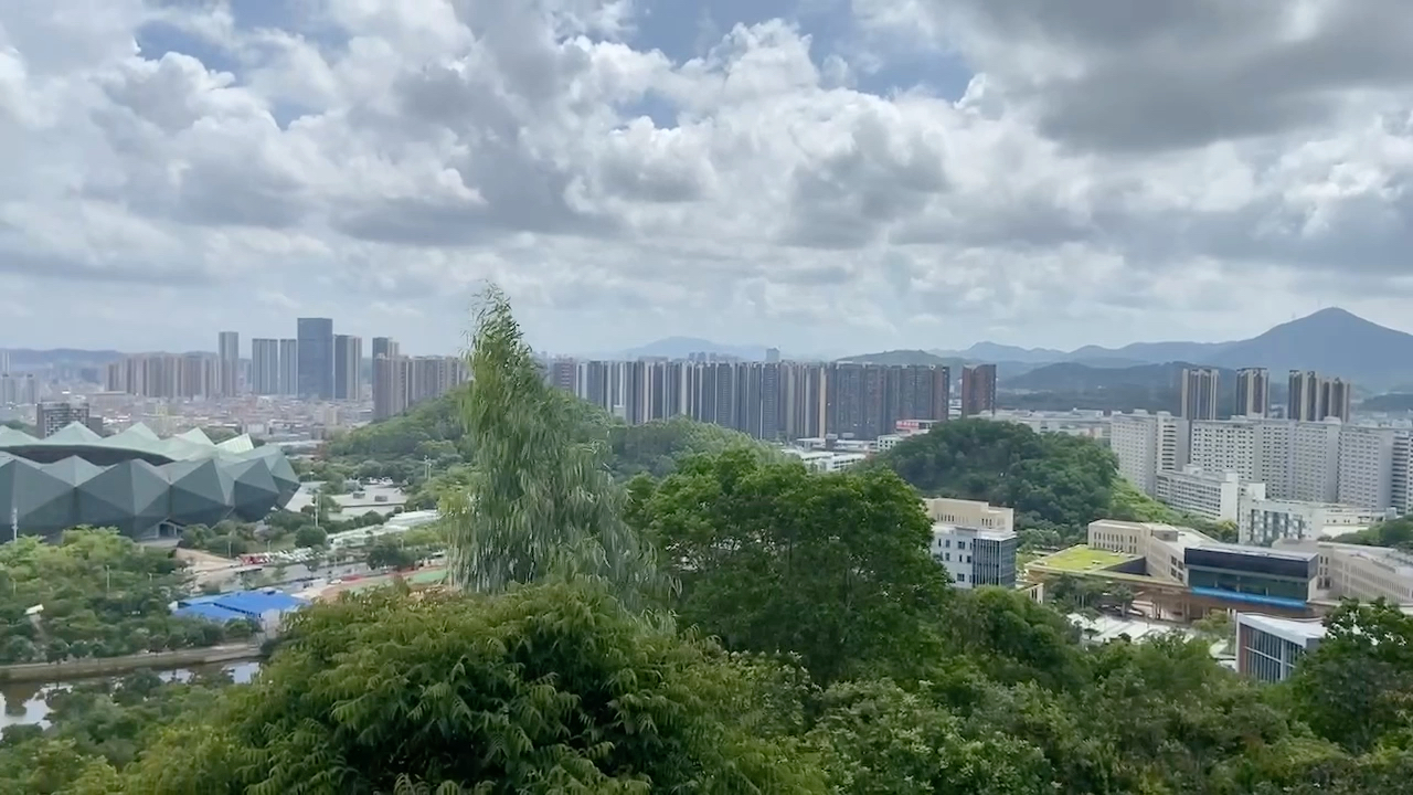 戶外好風景 ,深圳 龍崗大運公園,金山銀山,綠水青山