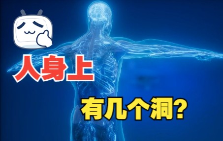 [图]人的身上到底有几个洞？