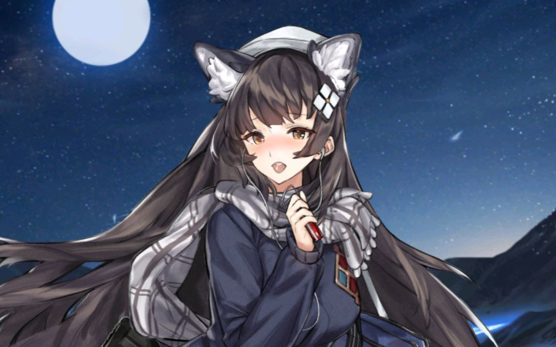 少女前线彩蛋警告95式纯白毕业祭动态皮肤展示动态皮肤彩蛋展示我真的