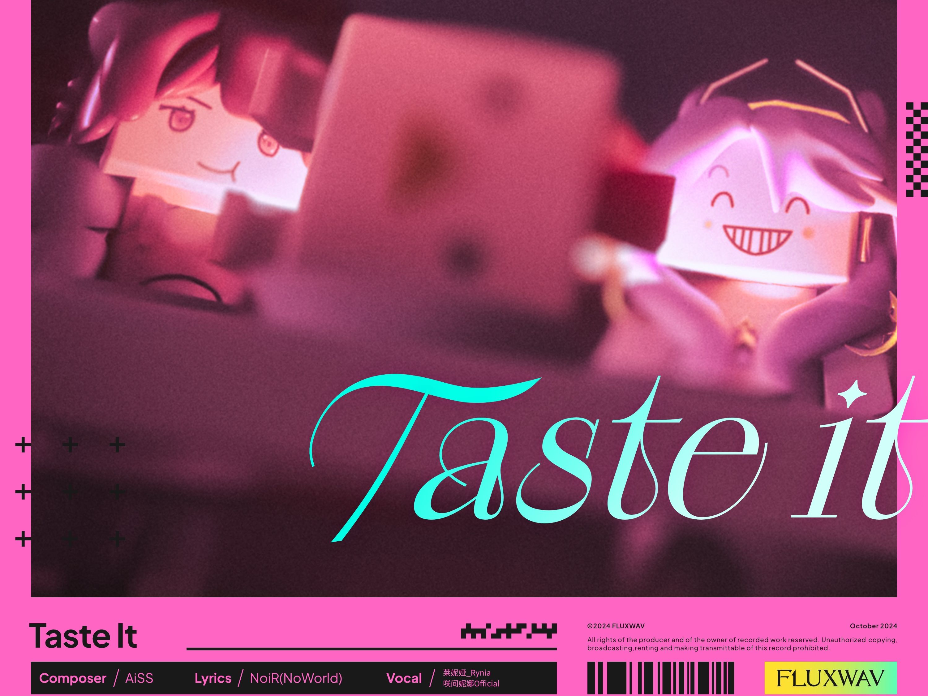 【原创音乐】AiSS, 莱妮娅Rynia, 咲间妮娜Official  Taste It哔哩哔哩bilibili