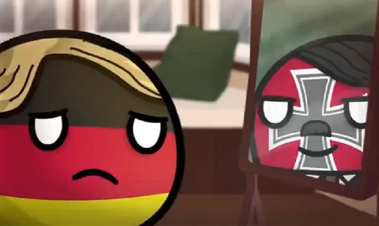 波兰球德国表情包图片