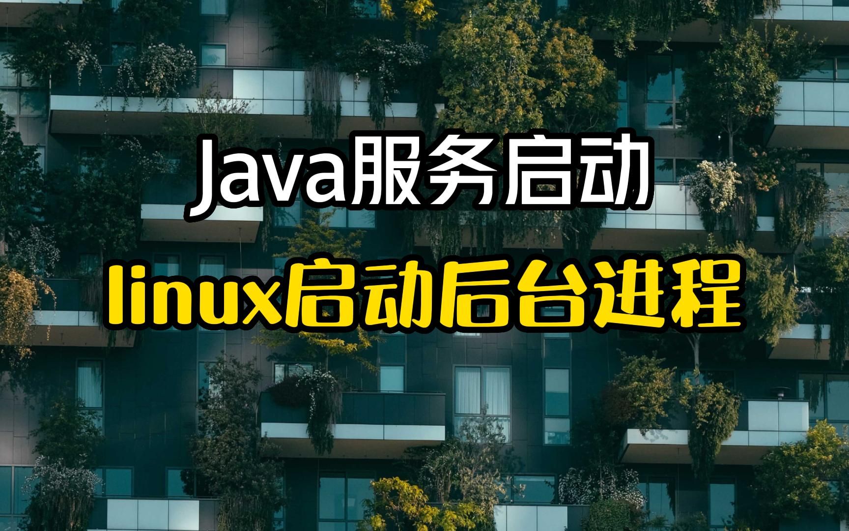 linux启动后台java服务进程,一定要注意nohup的使用哔哩哔哩bilibili