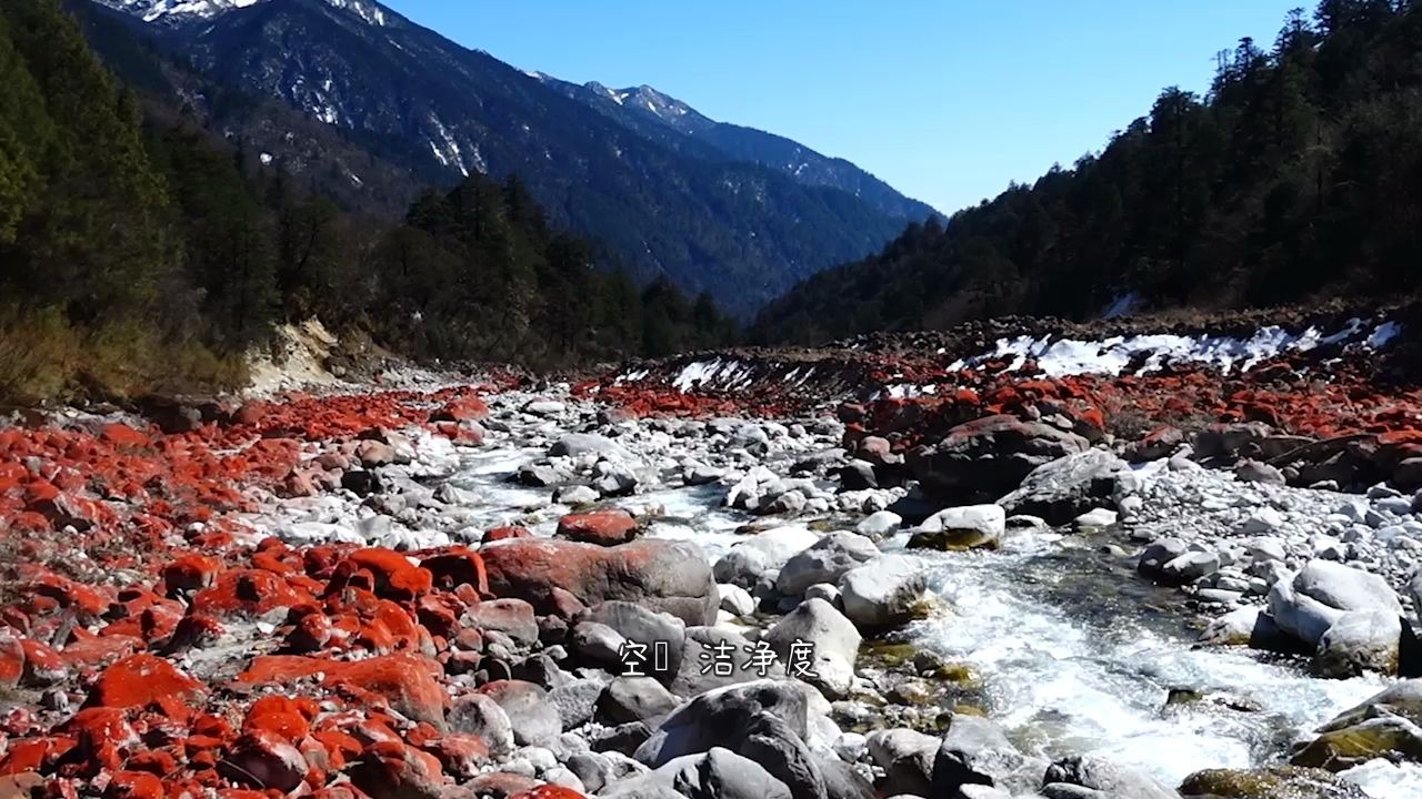 海螺沟秘境 神秘的红石滩 原始森林的奇迹哔哩哔哩bilibili