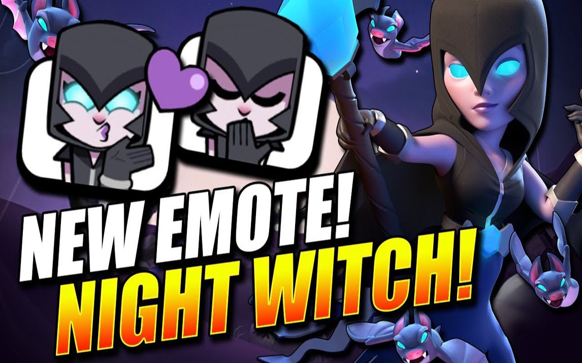 【皇室战争】新活动! 暗夜女巫选卡挑战!