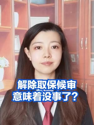 解除取保候审意味着没事了?哔哩哔哩bilibili