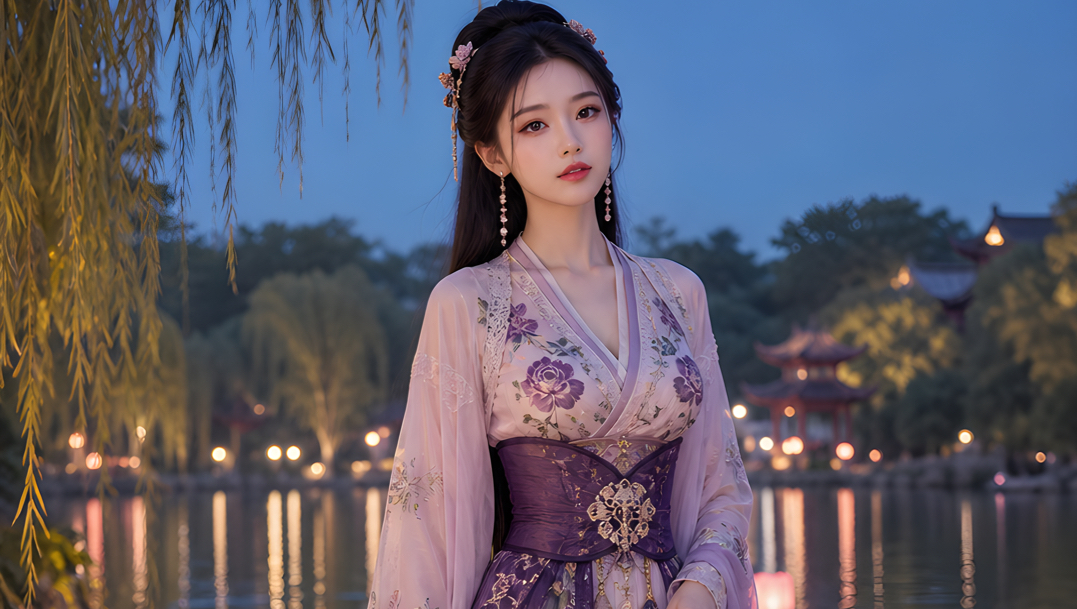「莲灯照影」—— 温婉出尘-补上跳舞的了