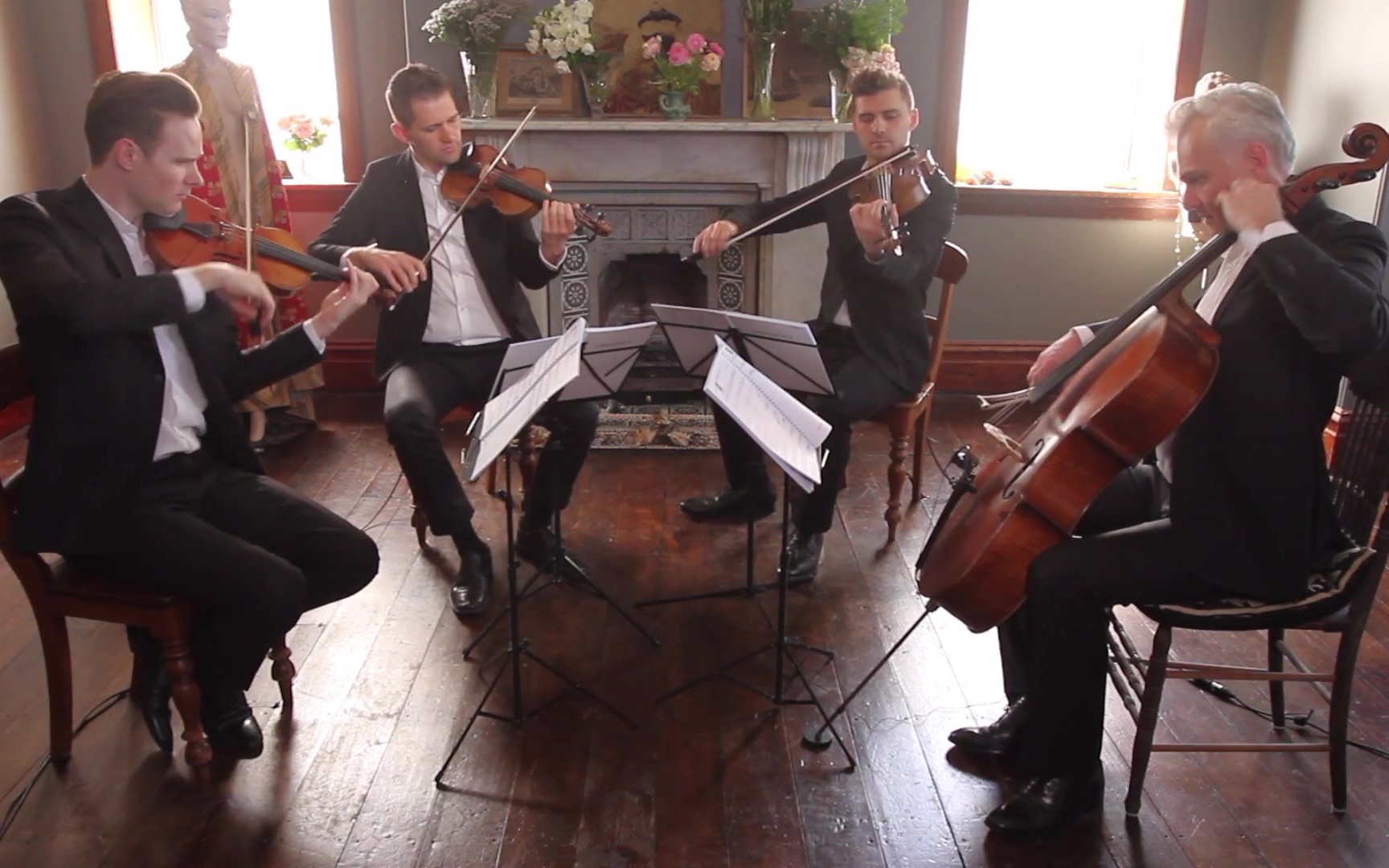 [图]弦乐四重奏 & Take My Breath Away - Berlin - Stringspace String Quartet - COVER