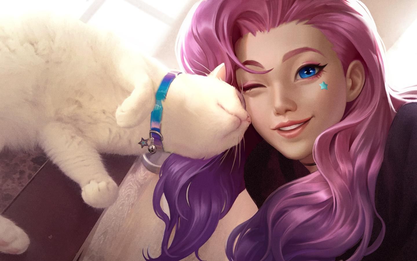 萨勒芬妮 新版猫咪 (下路): 我茶完美kda 这是可以说的吗?