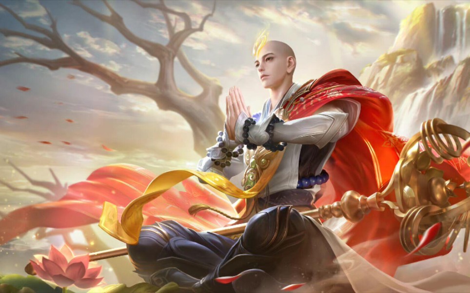 峡谷超度!这样的和尚怕了吗?_手机游戏热门视频