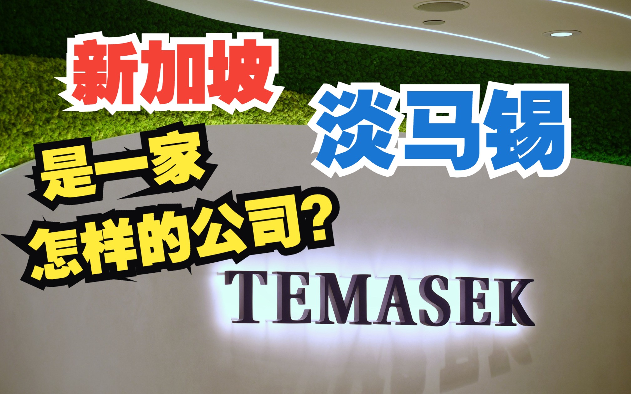 进入中国20年,在华投资超4000亿元:新加坡的淡马锡是一家怎样的公司?哔哩哔哩bilibili