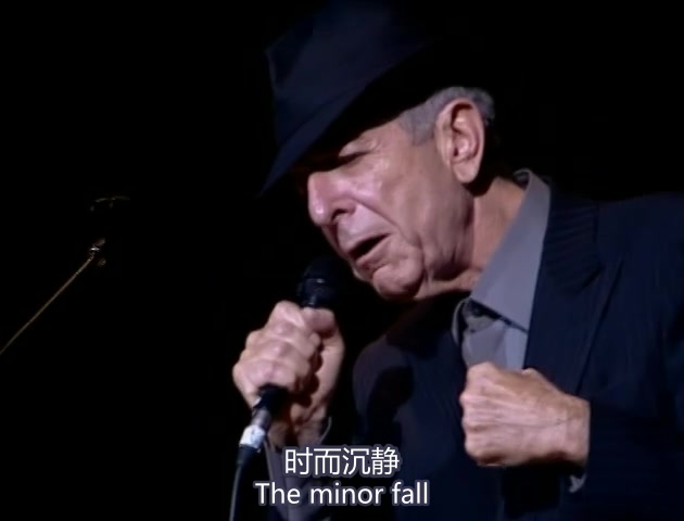 [图]【欧美音乐/中英字幕】Leonard Cohen - Hallelujah (Live In London)莱昂纳多·科恩-哈利路亚（伦敦现场）