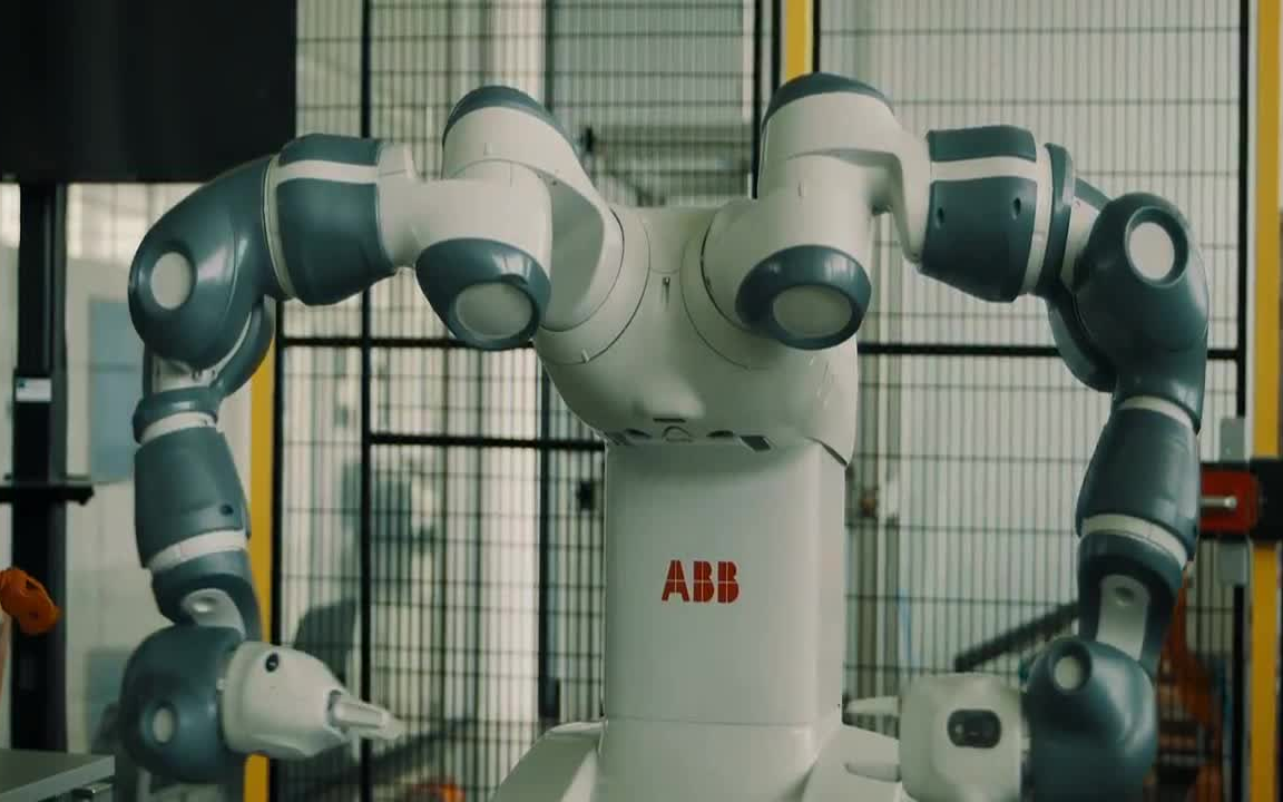 abb双臂协作机器人yumi最新宣传片