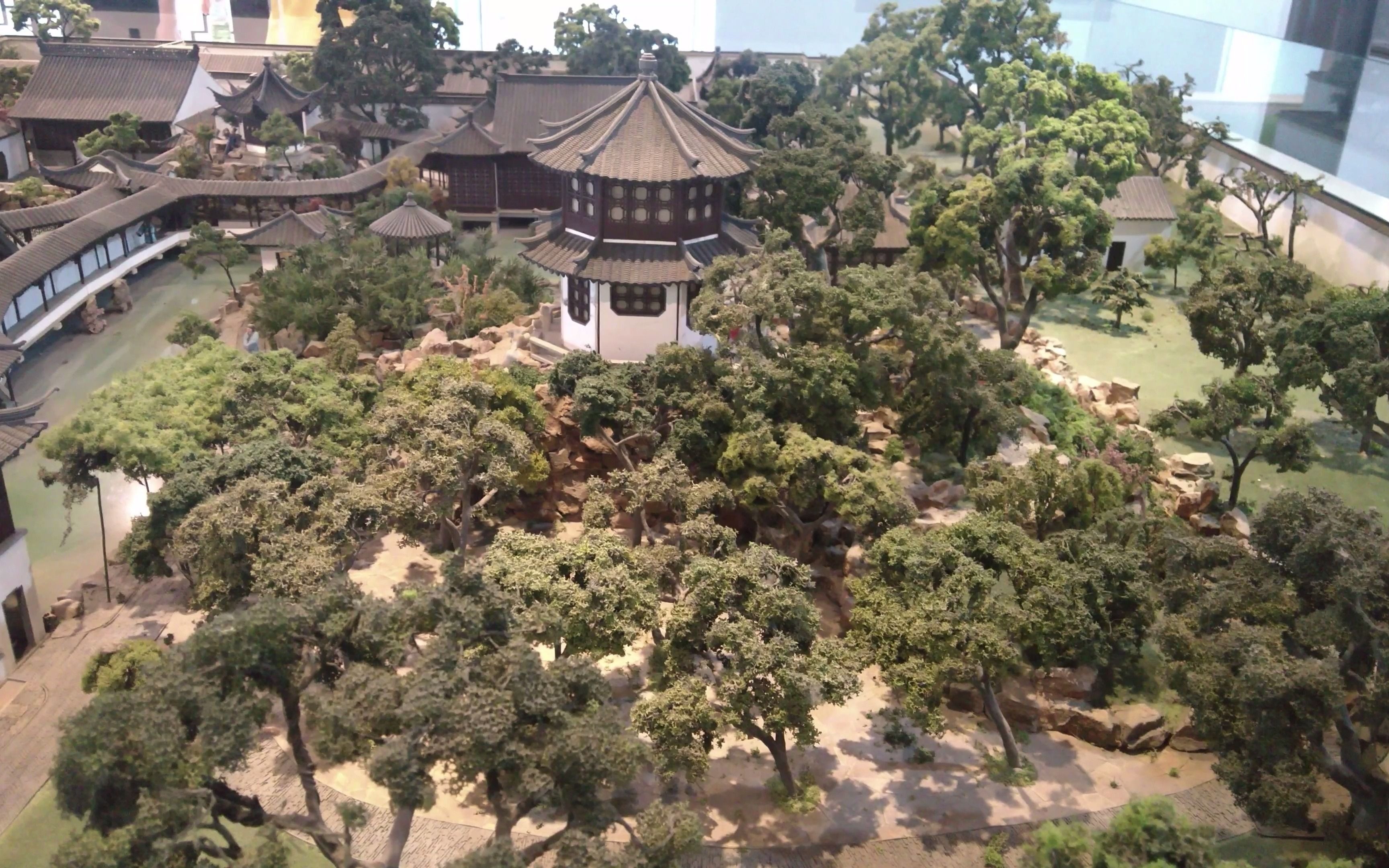 拙政园中西部模型