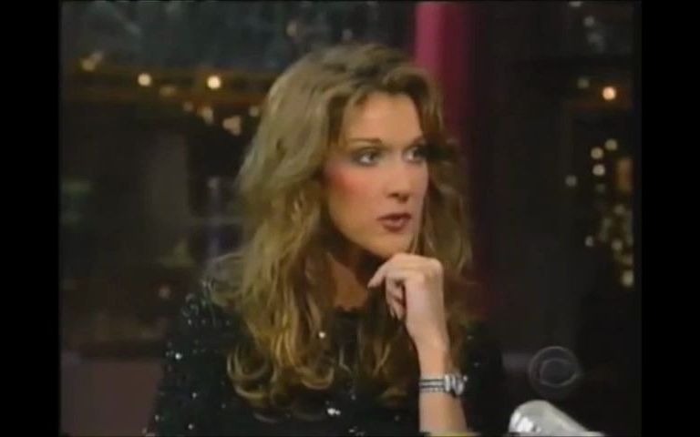 [图]【新年快乐】席帝Celine Dion 1998年参加David Letterman Late Show并表演了Another Year Has Gone By