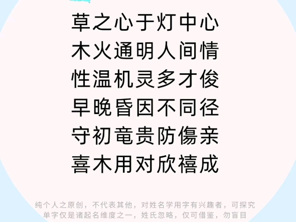 取名改名,芯耳博目之芯字取名用字解析,不懂就问,有问必答,义务测名字芯有灵犀,墨芯雪蕊,露不润无根之草原创姓名学干货知识,起好名用字不再头...