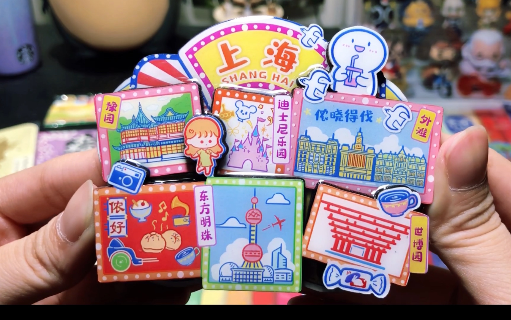 活动  【开箱】15个城市旅行手绘风冰箱贴,也太精致好看了吧,众筹赠品