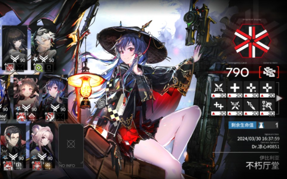 「明日方舟」潮汐作战790登顶纪念