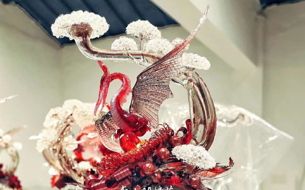 震惊这个竟然是用糖做的 糖艺作品 鸟类大型组合 演示_哔哩哔哩_bili