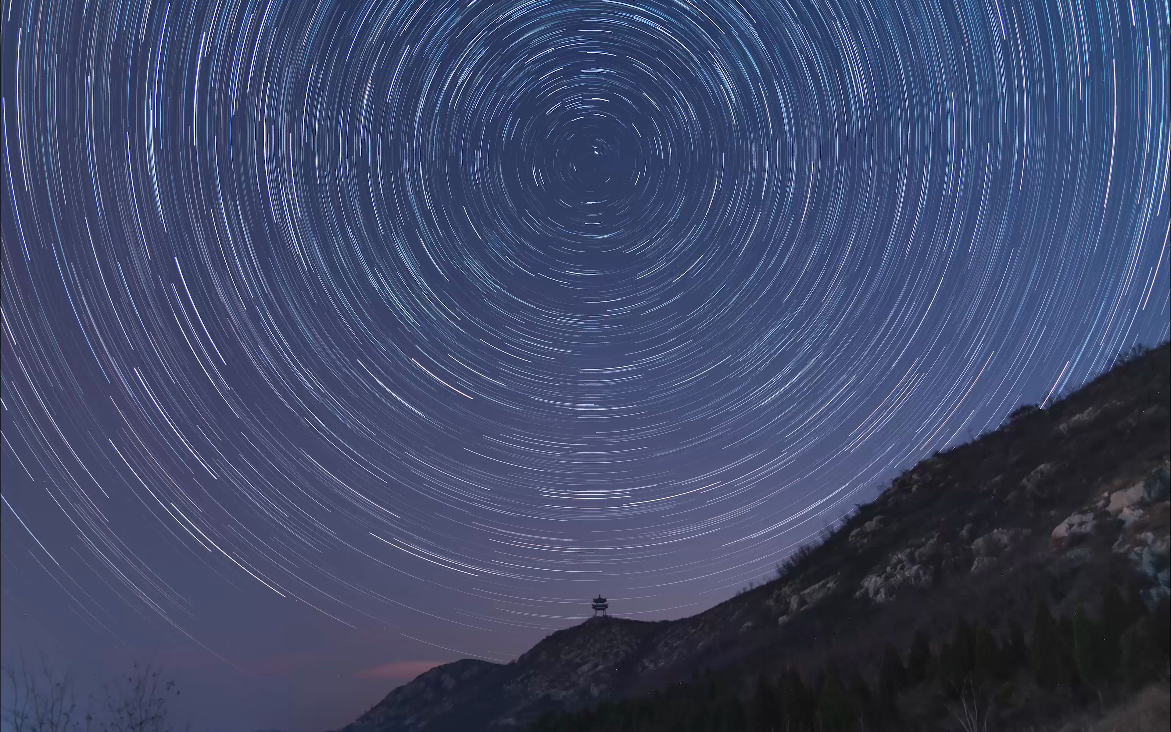 古亭星空【索尼a7r2/腾龙28-200/星空延时/星轨】