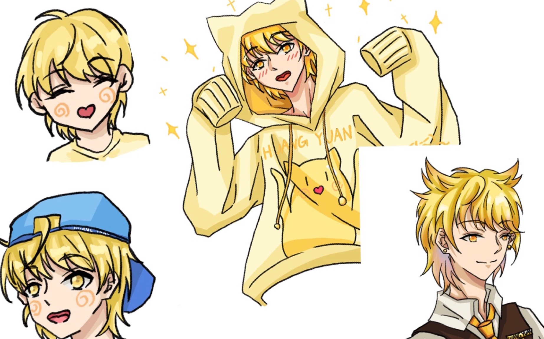 【请吃红小豆吧】黄圆拟人 养一只小黄圆