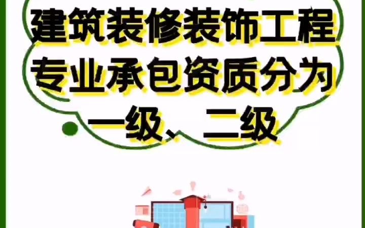 建筑专业承包资质一级二级区别哔哩哔哩bilibili