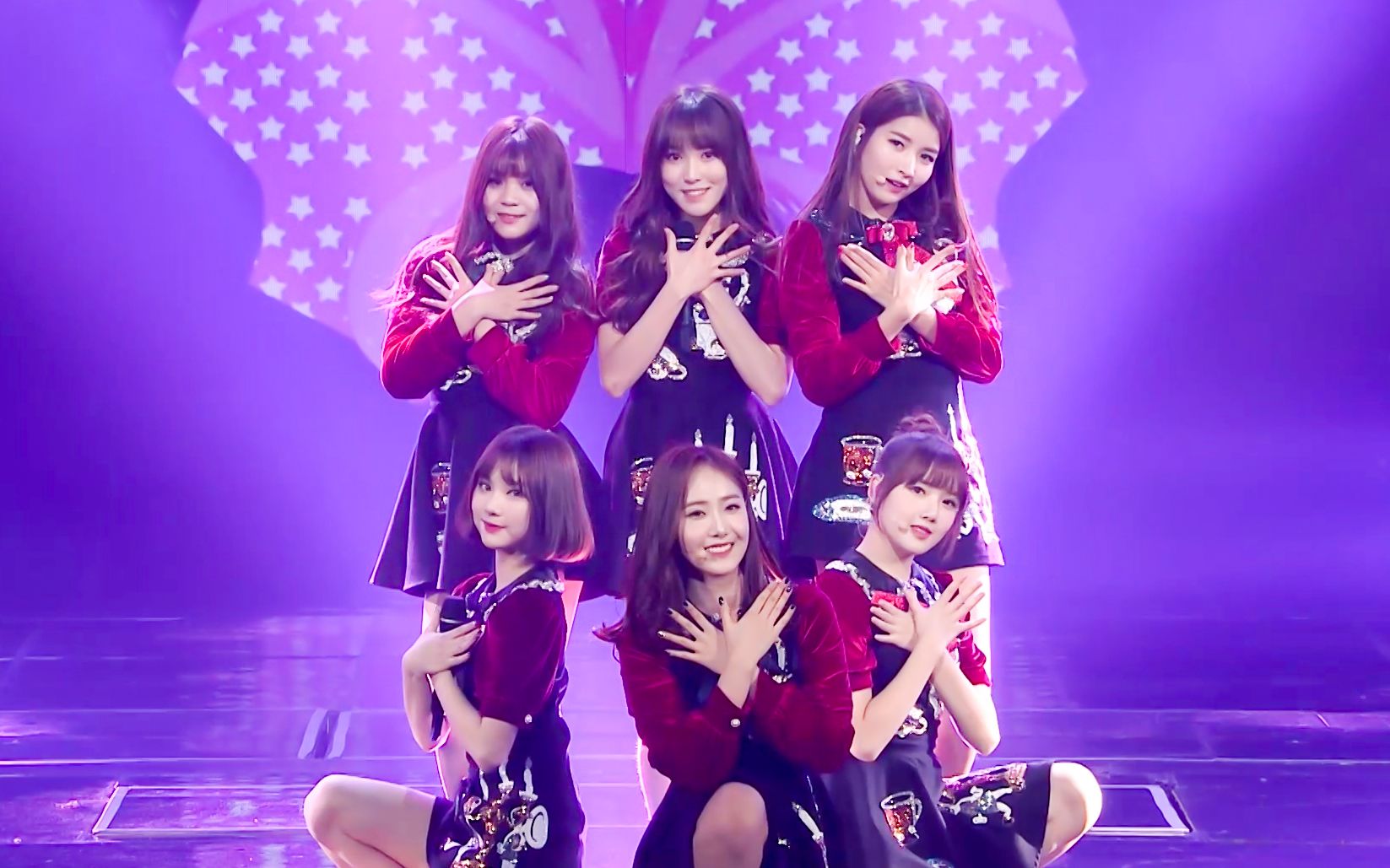 【回顾】161229 gfriend rough navillera kbs歌谣大祝祭舞台