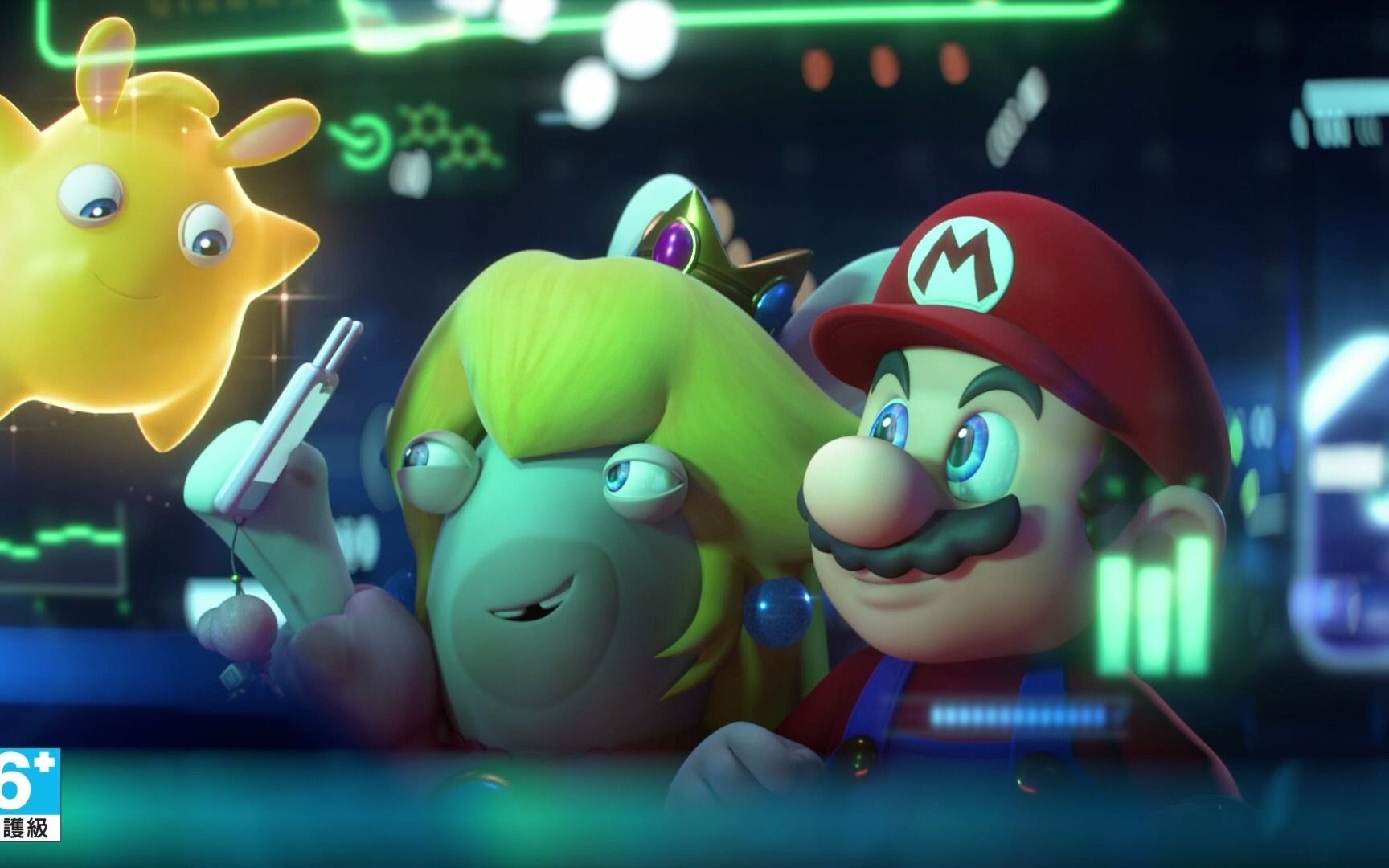 【e3 育碧中字】《马里奥 疯狂兔子 希望之星》最新游戏预告发布