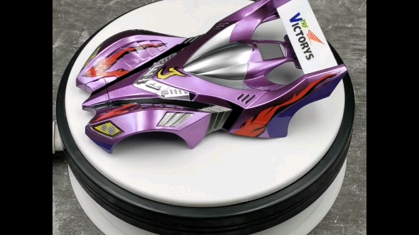 田宫四驱车四驱兄弟 进化者 胜利队喷漆车壳静态展示_哔哩哔哩_bili