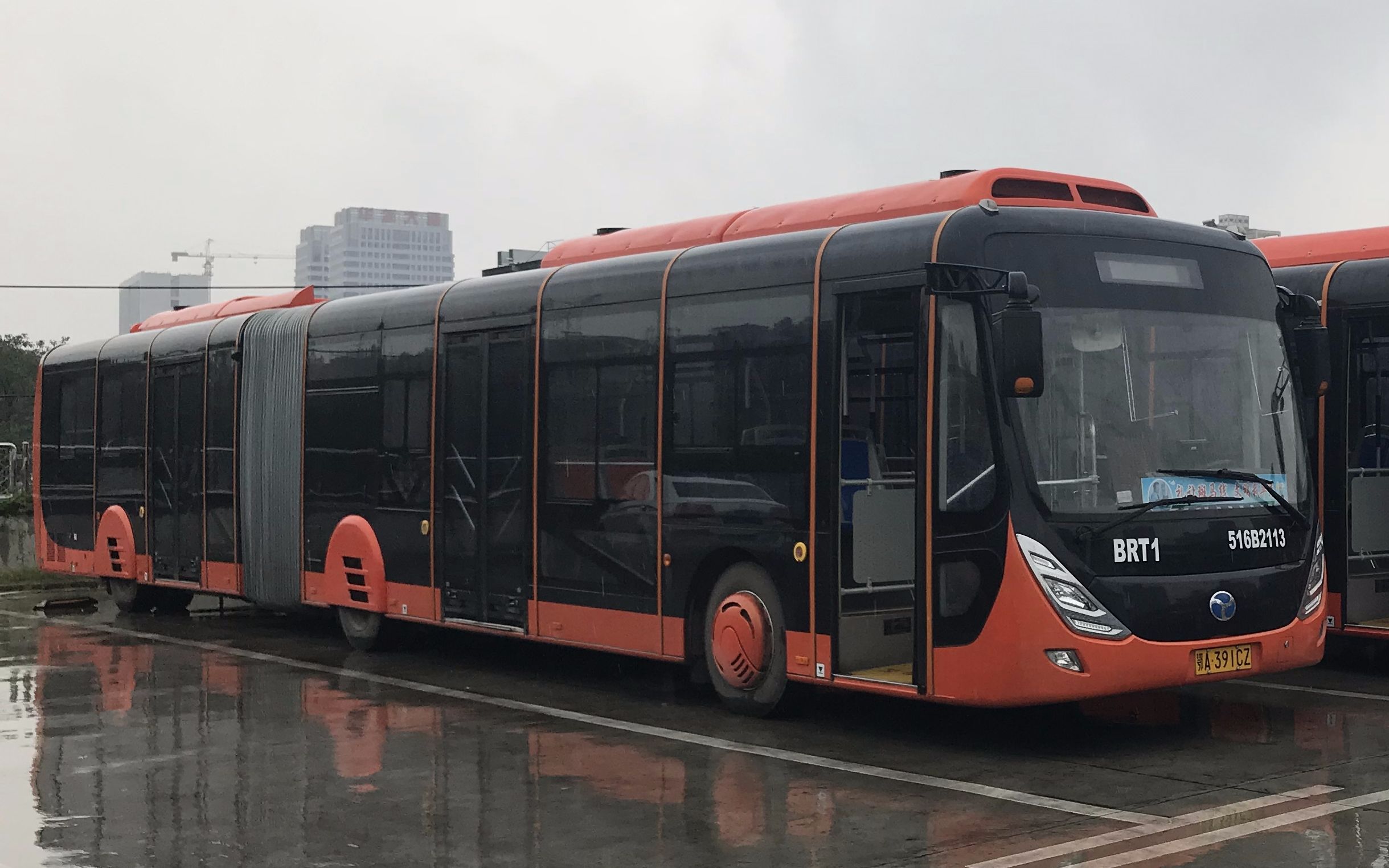 【武汉公交】brt1路 前方展望 全程第一视角