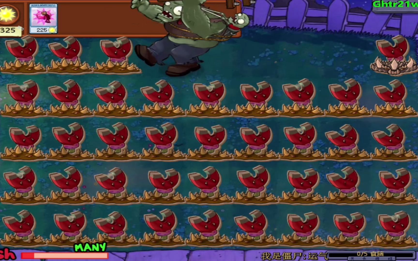 植物大战僵尸:满屏地刺 磁力菇,扶梯僵尸这么多梯子吗