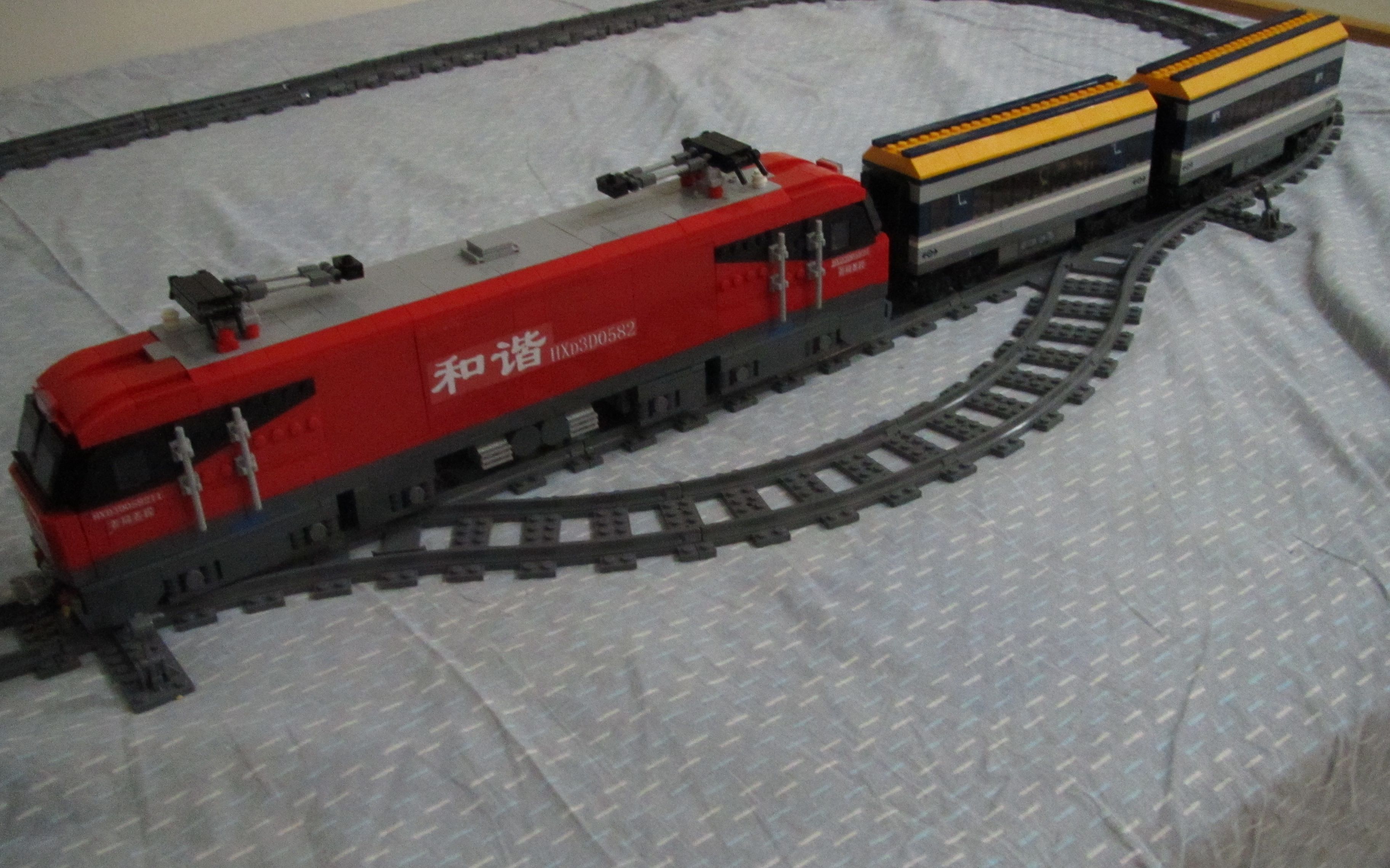 乐高火车60098原型车图片