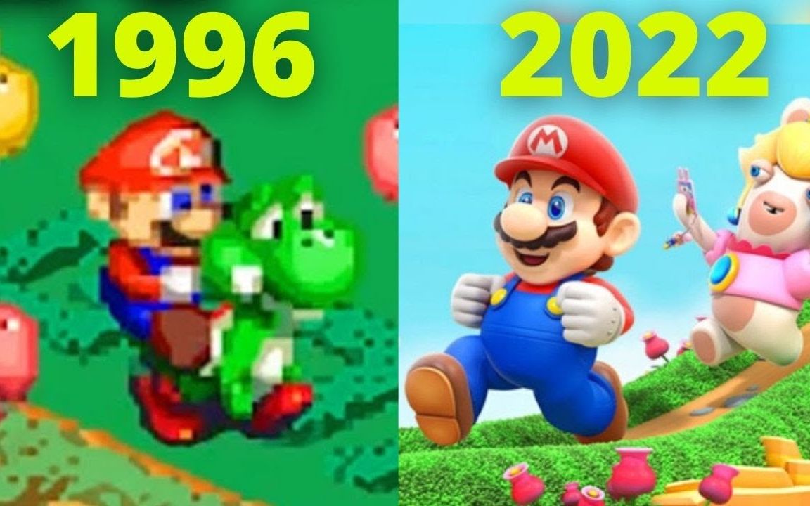 [图]马里奥RPG游戏发展史（1996—2022）| Evolution of Mario RPG Games