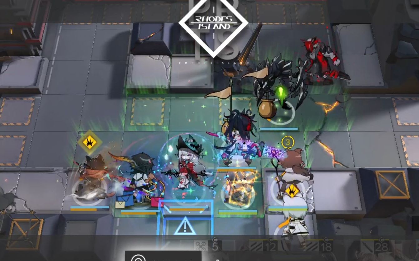 【明日方舟】连锁竞赛 fin-ts 4牛  牛头人就是逊啦