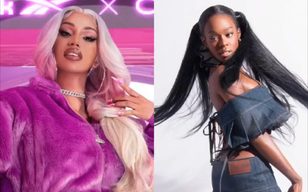 [图]【最新】卡老师Cardi B在Periscope直播赞美银行婊Azealia Banks