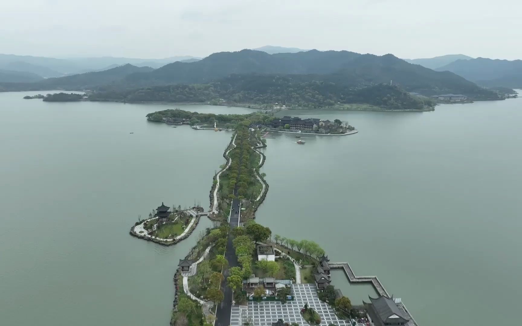 宁波东钱湖航拍