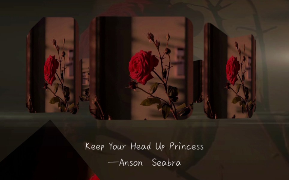 [图]【昂首阔步，别让眼中的光芒消失】Keep Your Head Up Princess